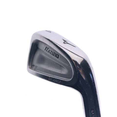 Used Mizuno MP-57 4 Iron / 24.0 Degrees / Stiff Flex