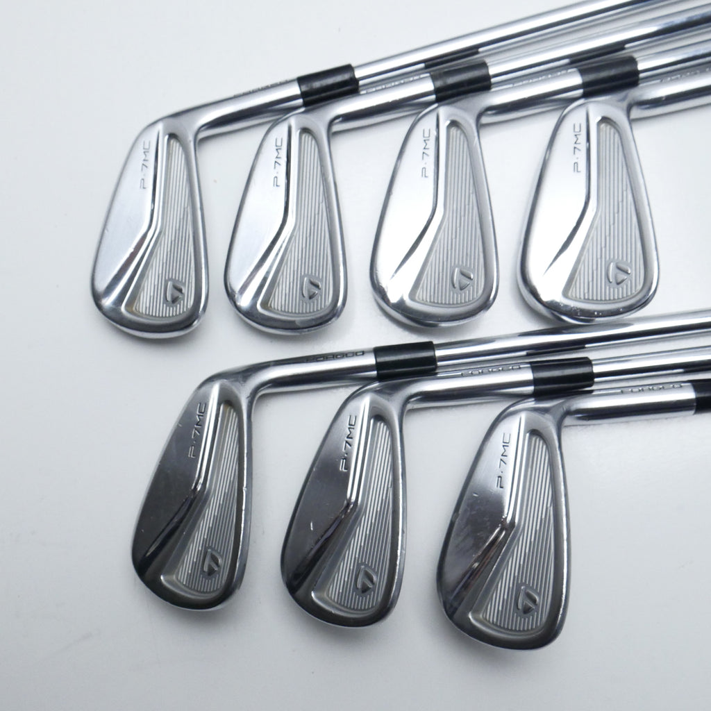 Used TaylorMade P7MC 2020 Iron Set / 4 - PW / Stiff Flex