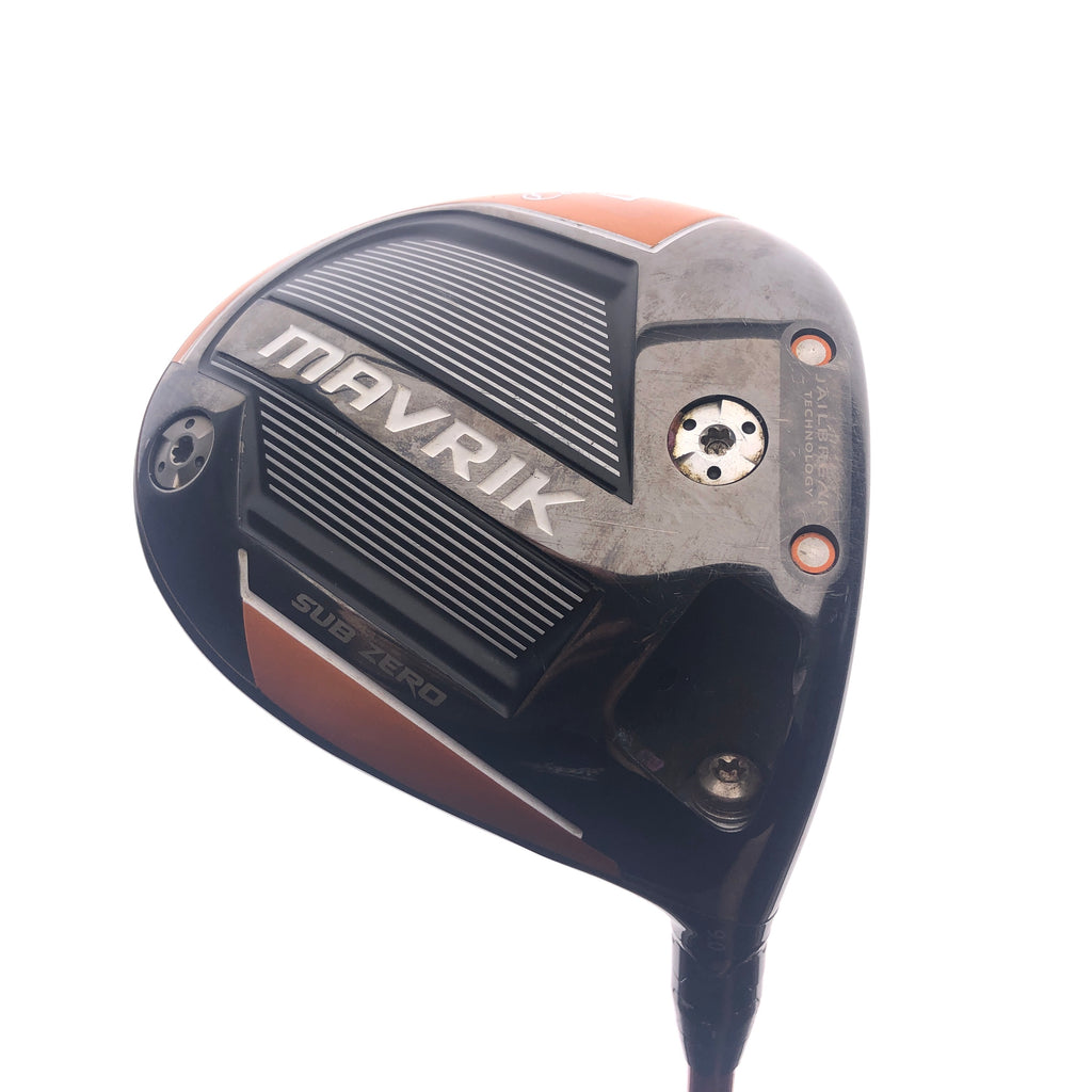 Used Callaway Mavrik Subzero Driver / 9.0 Degrees / X-Stiff Flex