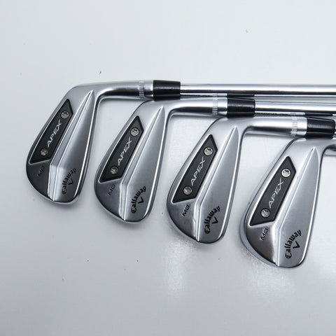 Used Callaway Apex MB 24 Iron Set / 4 - 10 + 11 / Stiff Flex