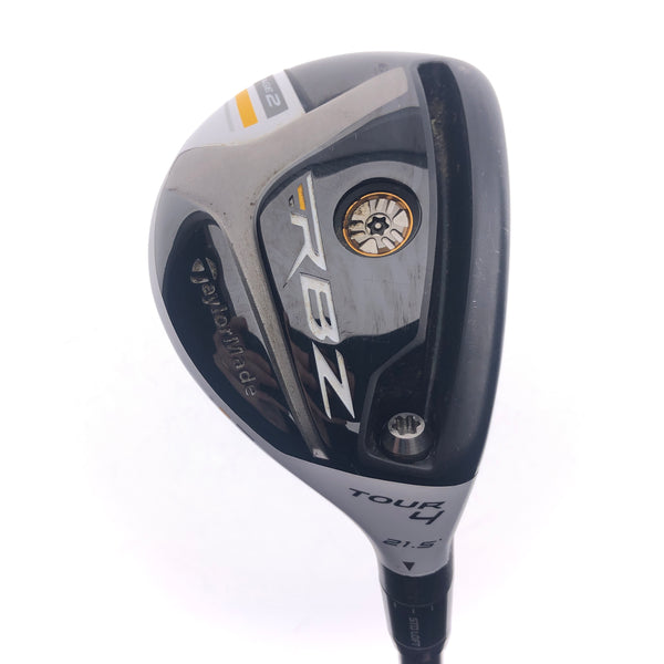 Used TaylorMade RBZ Stage 2 Tour 4 Hybrid / 21.5 Degrees / Stiff Flex