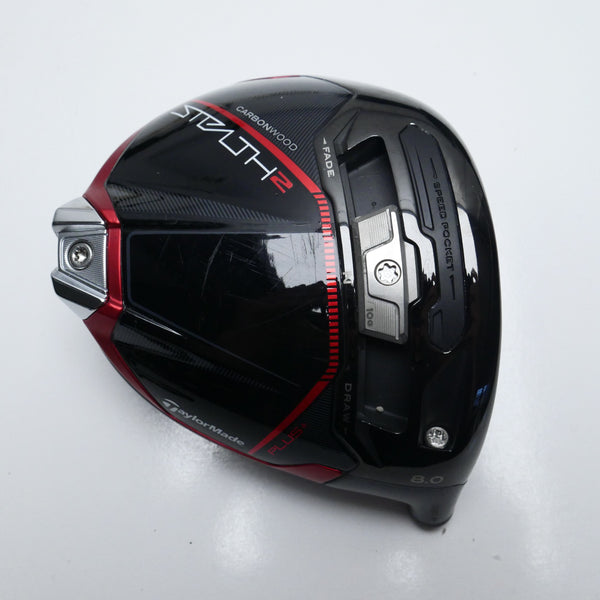 Used TOUR ISSUE TaylorMade Stealth 2 Plus Driver / 8.0 Degrees / HEAD ONLY