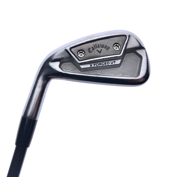 Used TOUR ISSUE Callaway X Forged UT 2 Hybrid / 18 Degrees / TX Flex / Left-Hand