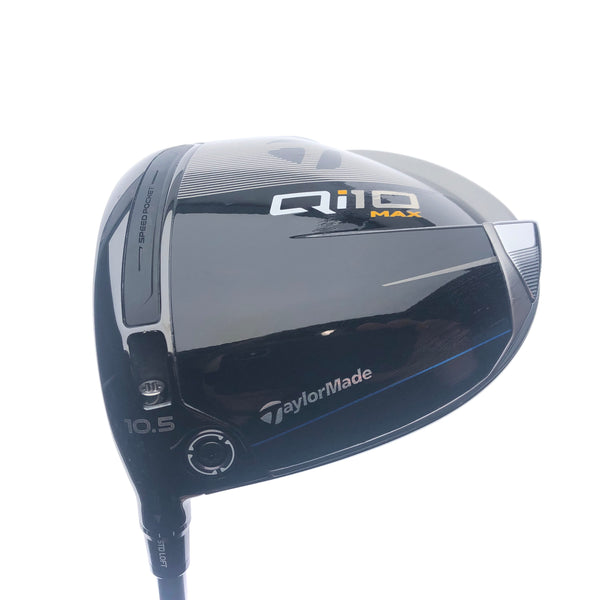 Used TaylorMade Qi10 Max Driver / 10.5 Degrees / Regular Flex / Left-Handed