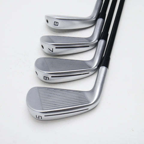 Used TaylorMade P790 2023 Iron Set / 5 - PW + AW / Regular Flex - Replay Golf 