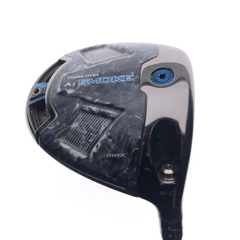 Used Callaway Paradym Ai Smoke MAX Driver / 9.0 Degrees / Stiff Flex