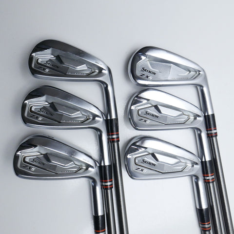 Used Srixon ZX4 & ZX5 MKII Combo Iron Set / 5 - PW / Regular Flex