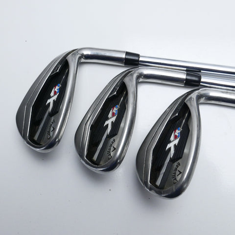 Used Callaway XR Iron Set / 6 - SW / Stiff Flex