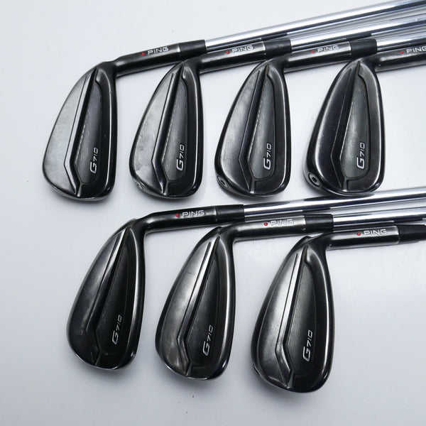 Used Ping G710 Iron Set / 4 - PW / Regular Flex