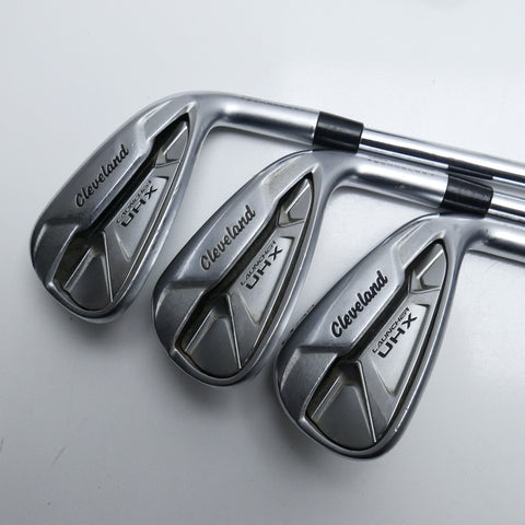 Used Cleveland Launcher UHX Iron Set / 6 - PW + AW / Regular Flex