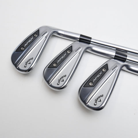 Used Callaway Apex Pro 24 Iron Set / 4 - PW / Stiff Flex - Replay Golf 