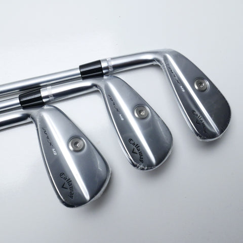 NEW Callaway Apex MB 21 Iron Set / 4 - PW / Stiff Flex / Left-Handed