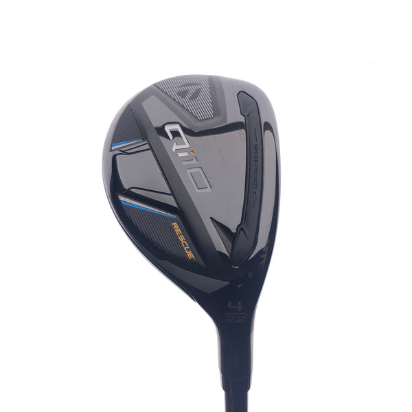 Used TaylorMade Qi10 4 Hybrid / 22 Degrees / Regular Flex