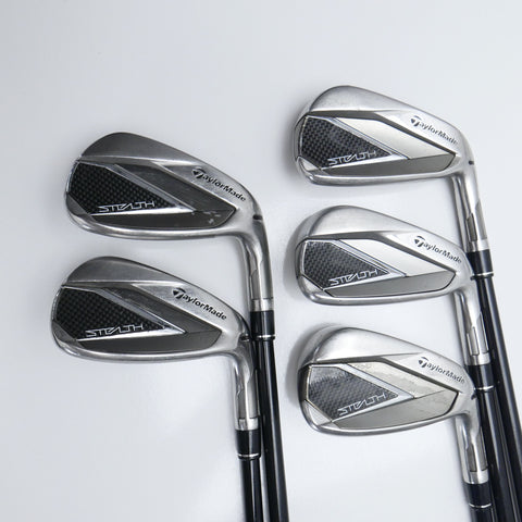 Used TaylorMade Stealth Iron Set / 6 - PW / A Flex