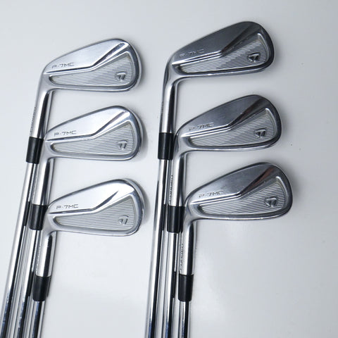 Used TaylorMade P7MC 2020 Iron Set / 4 - 9 IRON / Stiff Flex / Left-Handed