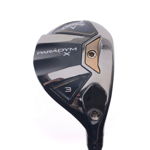 Used Callaway Paradym X 3 Hybrid / 18 Degrees / Regular Flex