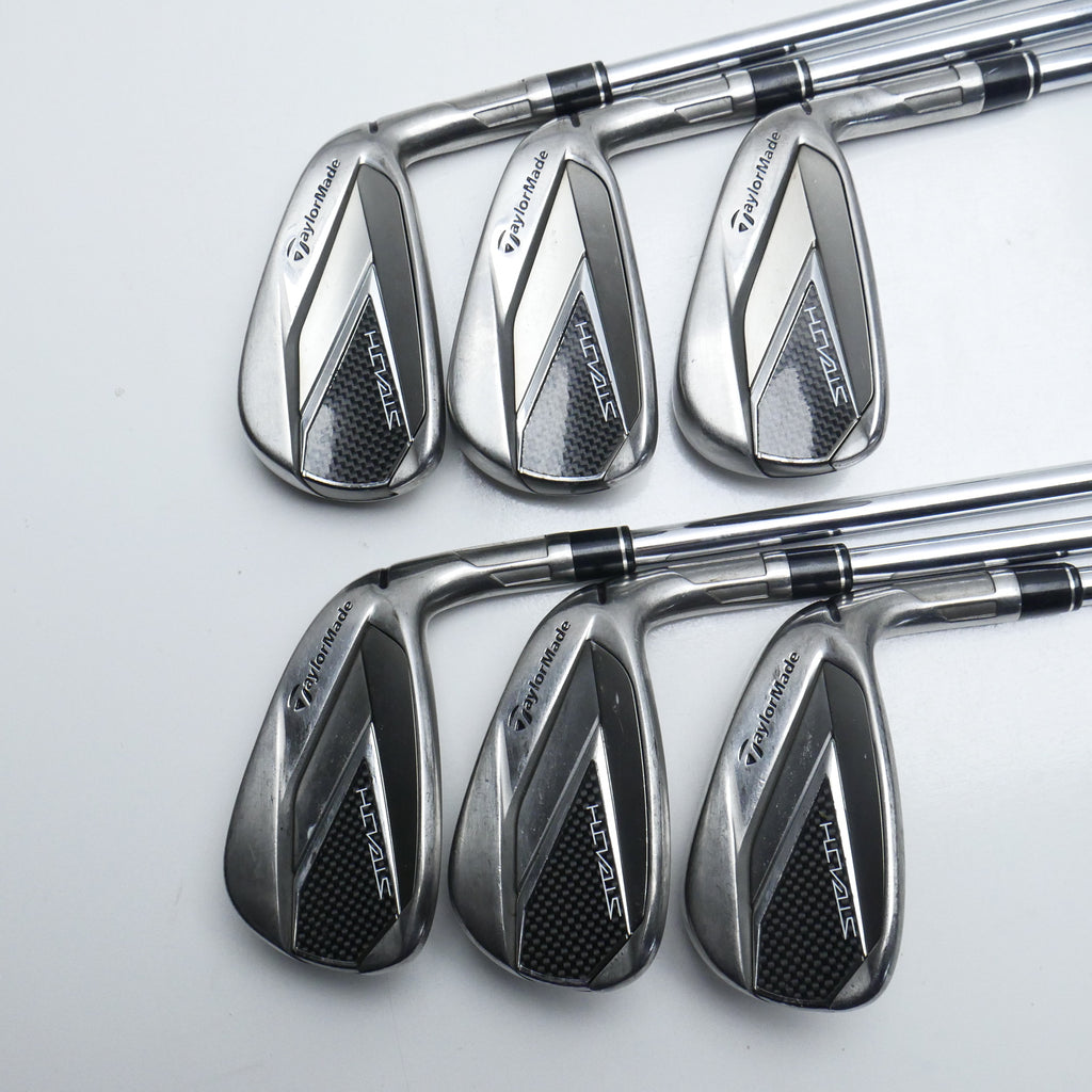 Used TaylorMade Stealth Iron Set / 5 - PW / Regular Flex