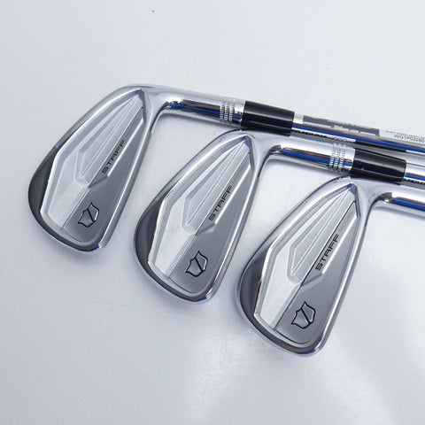 Used Wilson Staff Model CB Steel Iron Set / 5 - PW / Regular Flex