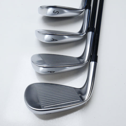 Used TaylorMade Qi Iron Set / 5 - SW + AW / Regular Flex