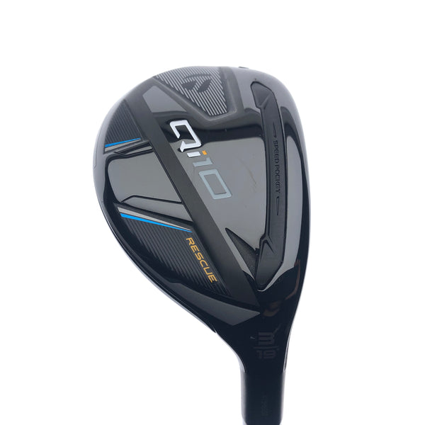 Used TaylorMade Qi10 3 Hybrid / 19 Degrees / Stiff Flex