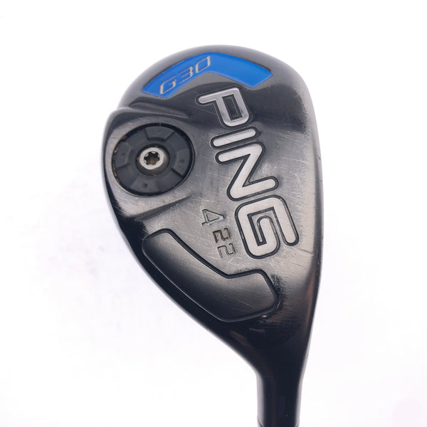 Used Ping G30 4 Hybrid / 22 Degrees / Regular Flex