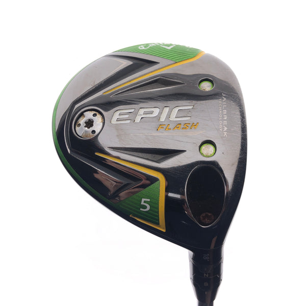 Used Callaway EPIC Flash 5 Fairway Wood / 18 Degrees / Regular Flex