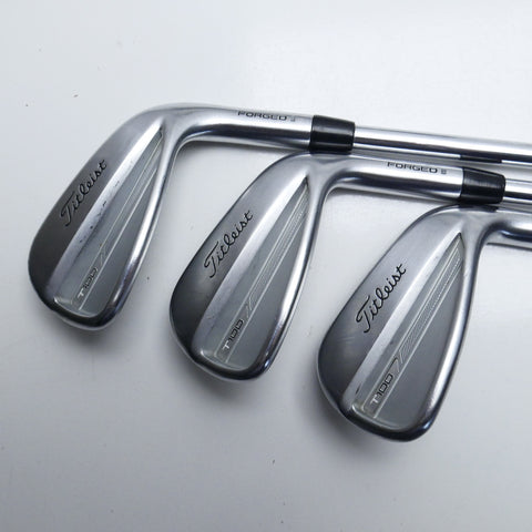 Used Titleist T100 2023 Iron Set / 4 - PW / Stiff Flex