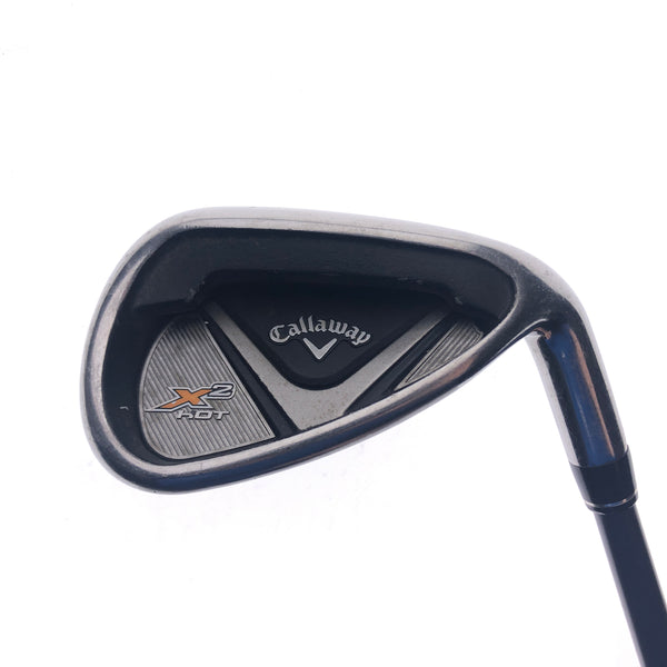 Used Callaway X2 Hot Pitching Wedge / 44 Degrees / A Flex