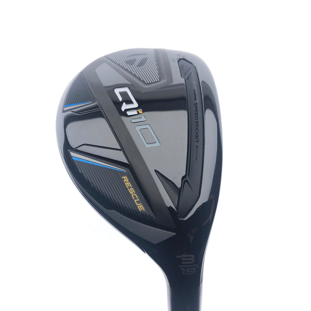 Used TaylorMade Qi10 3 Hybrid / 19 Degrees / Stiff Flex