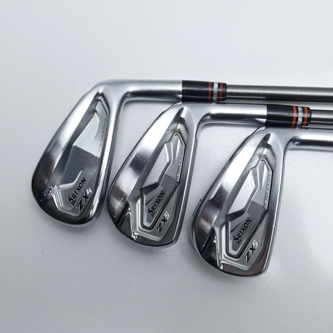 Used Srixon ZX4 & ZX5 MKII Combo Iron Set / 5 - PW / Regular Flex