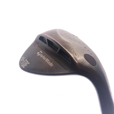 Used TaylorMade Milled Grind HI-TOE Lob Wedge / 60.0 Degrees / Wedge Flex