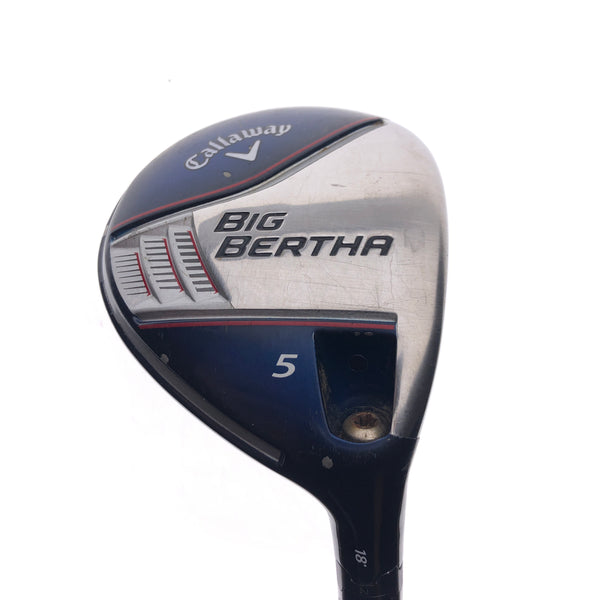 Used Callaway Big Bertha 2014 5 Fairway Wood / 18 Degrees / Ladies Flex