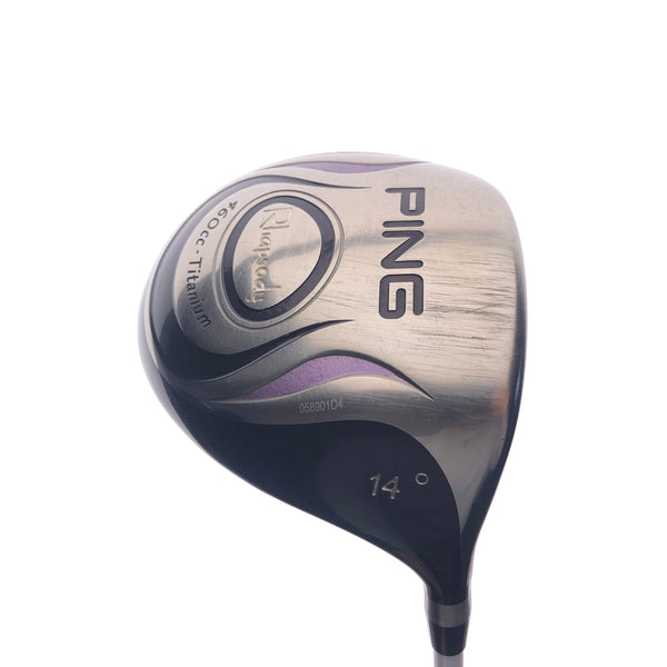 Used Ping 2008 Rhapsody Driver / 14.0 Degrees / Ladies Flex