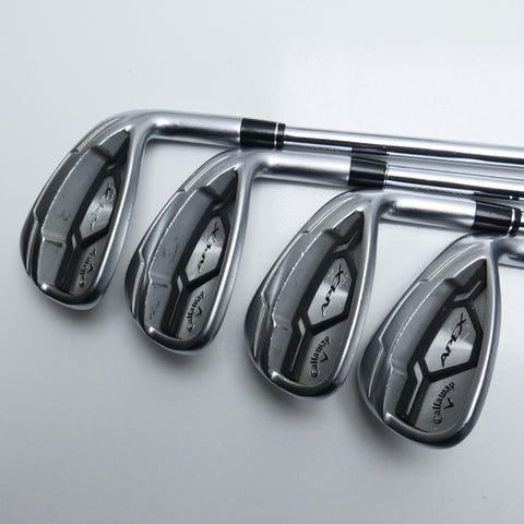 Used Callaway Apex CF16 Iron Set / 4 - PW + AW / Stiff Flex