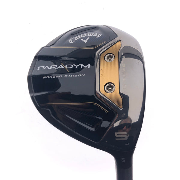 Used Callaway Paradym 5 Fairway Wood / 18 Degrees / X-Stiff Flex