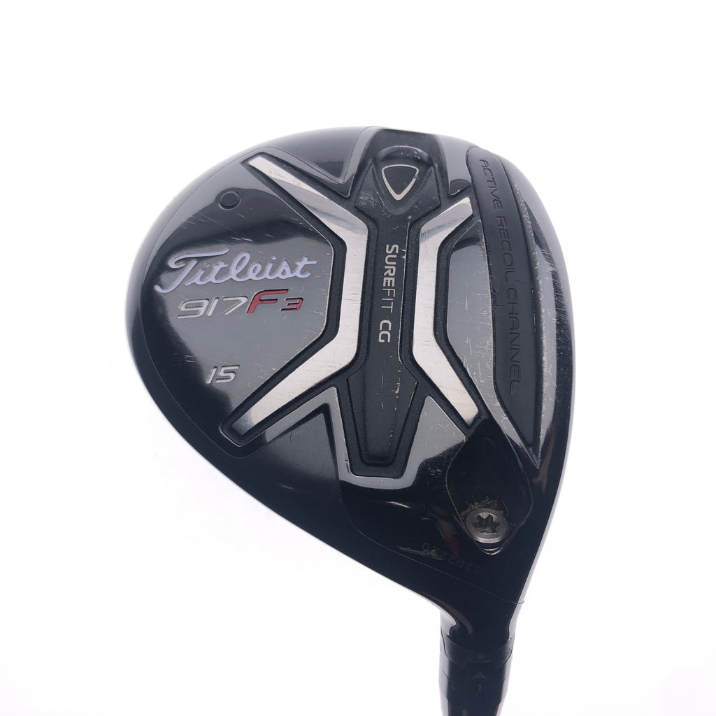 Used Titleist 917 F3 3 Fairway Wood / 15 Degrees / Regular Flex - Replay Golf 