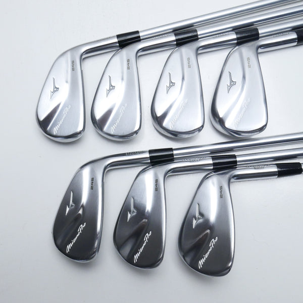 Used Mizuno Pro 245 Iron Set / 4 - PW / Stiff Flex