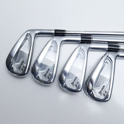 Used Srixon ZX4 MKII Iron Set / 4 - PW + AW / Stiff Flex