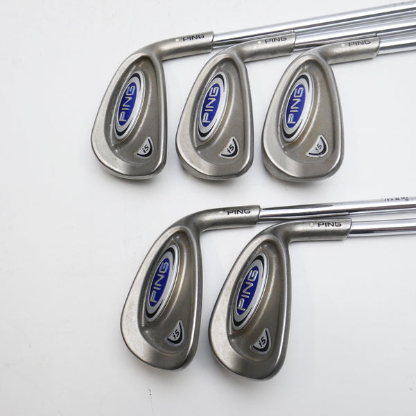 Used Ping i5 Iron Set / 6 - PW / Stiff Flex - Replay Golf 