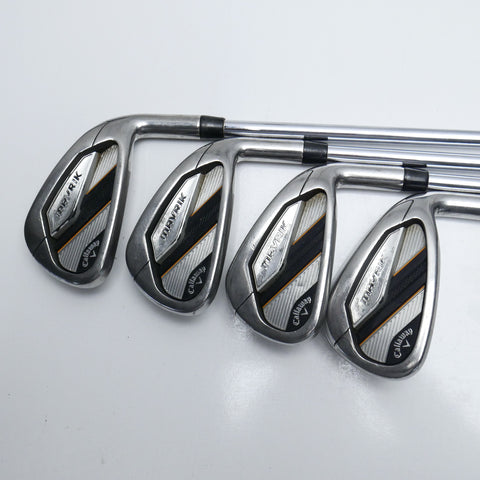 Used Callaway Mavrik Iron Set / 5 - PW + AW / Regular Flex