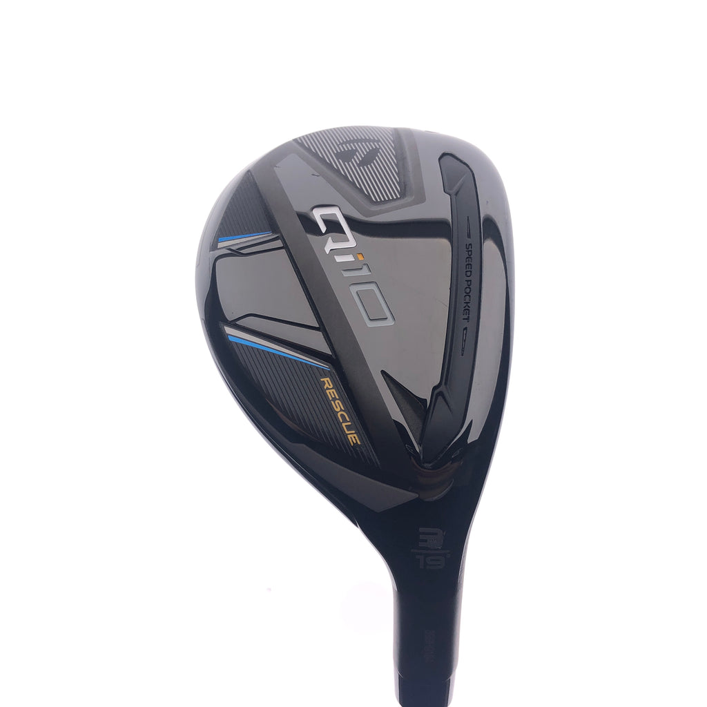 Used TaylorMade Qi10 3 Hybrid / 19 Degrees / Stiff Flex