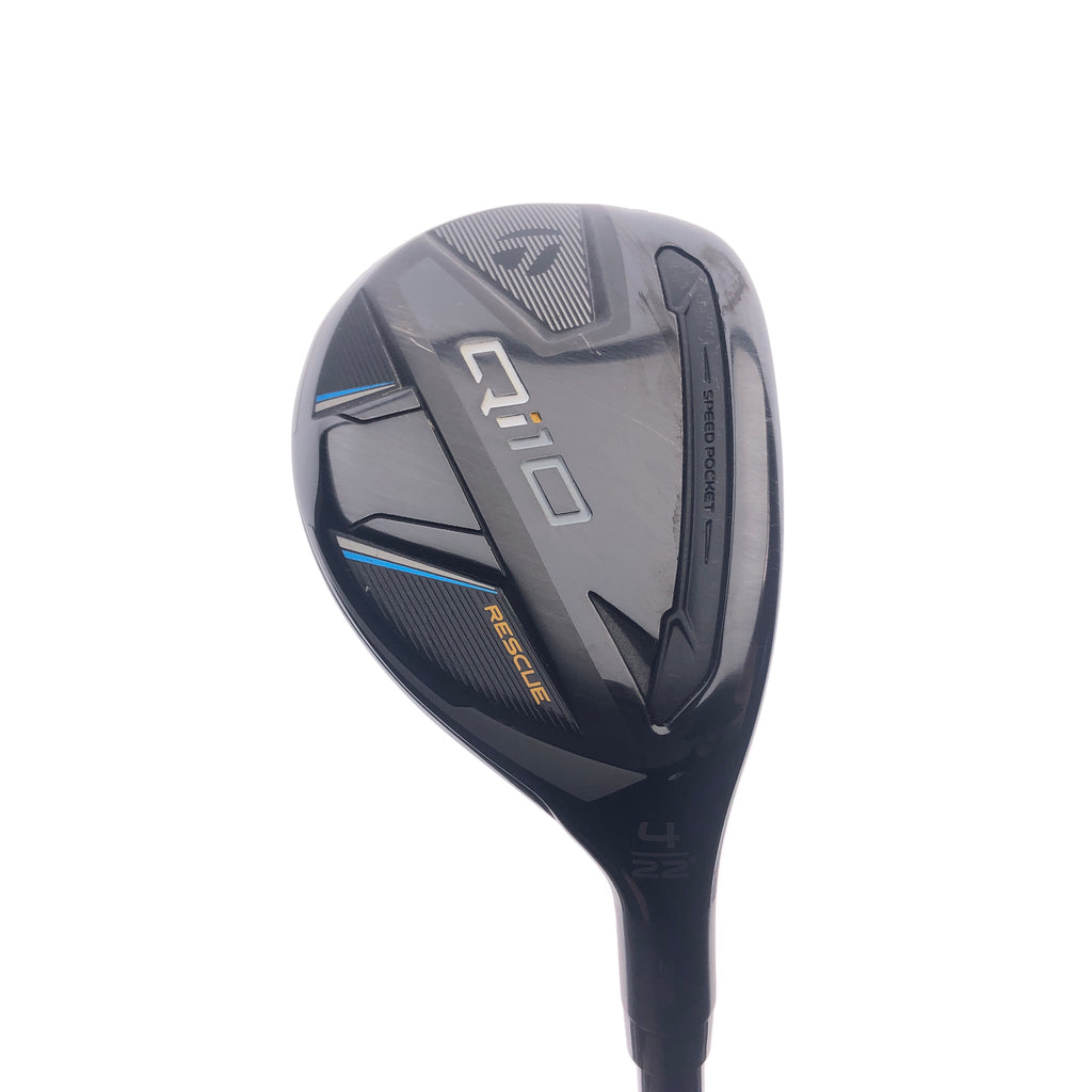 Used TaylorMade Qi10 4 Hybrid / 22 Degrees / Regular Flex