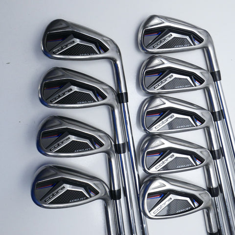 Used Cobra AeroJet Iron Set / 4 - SW + GW / Stiff Flex