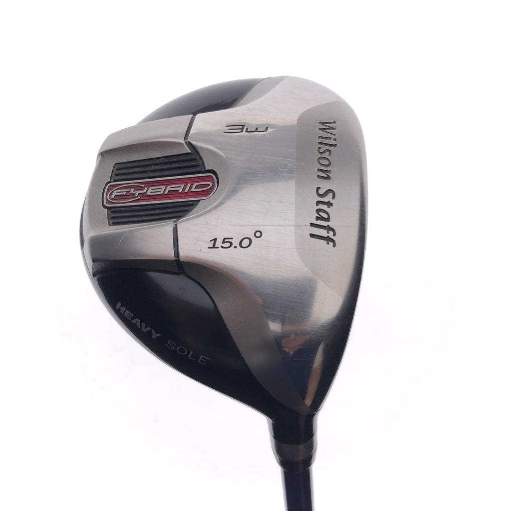 Used Wilson Fybrid Heavy Sole 2010 3 Fairway Wood / Soft Regular Flex