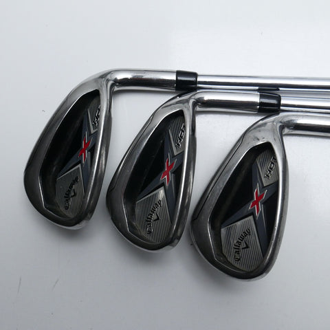 Used Callaway X Hot Iron Set / 5 - PW / Regular Flex