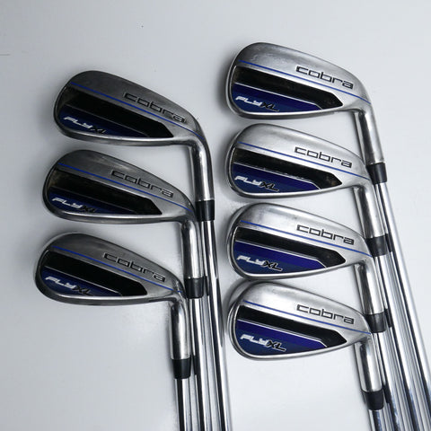 Used Cobra Fly XL Iron Set / 5 - SW / Regular Flex