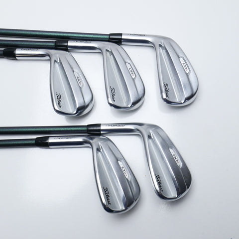 Used Titleist T100S 2021 Iron Set / 6 - PW / Stiff Flex / Left-Handed