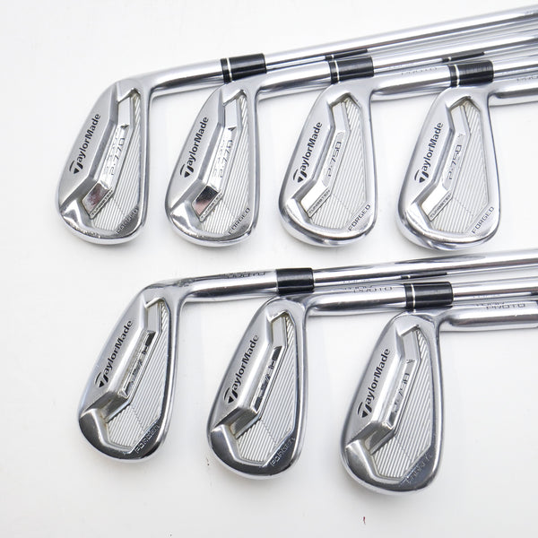 Used TaylorMade P750 and P770 2017 Combo Set Iron Set / 4 - PW / Stiff Flex - Replay Golf 