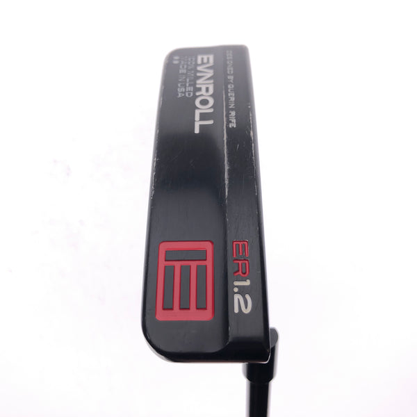Used Evnroll ER1.2 Tour Blade Black Putter / 34.0 Inches