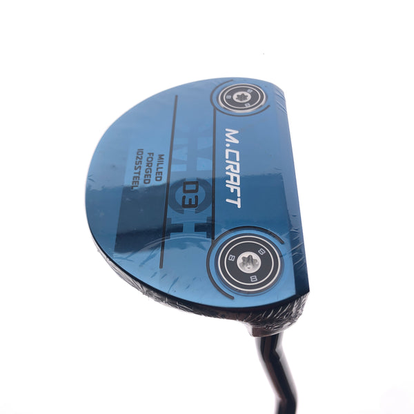 NEW Mizuno M-Craft OMOI 03 Blue Putter / 35.0 Inches - Replay Golf 